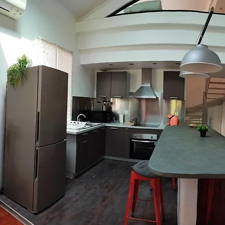 아파트 Loft Coeur De La Place Des 5 Cantons *